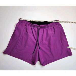 Lululemon Bowline Shorts Men's XL Purple Drawstring Casual Athletic